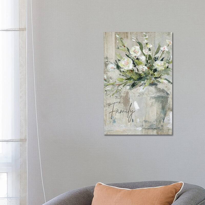 iCanvas "Country Bouquet & Family" by Carol Robinson Canvas Print - 26x18x1.5
