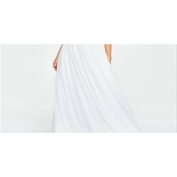 Say Yes To The Prom Juniors' Beaded-Bodice Chiffon Gown White Size 0 - Bed  Bath & Beyond - 40574362