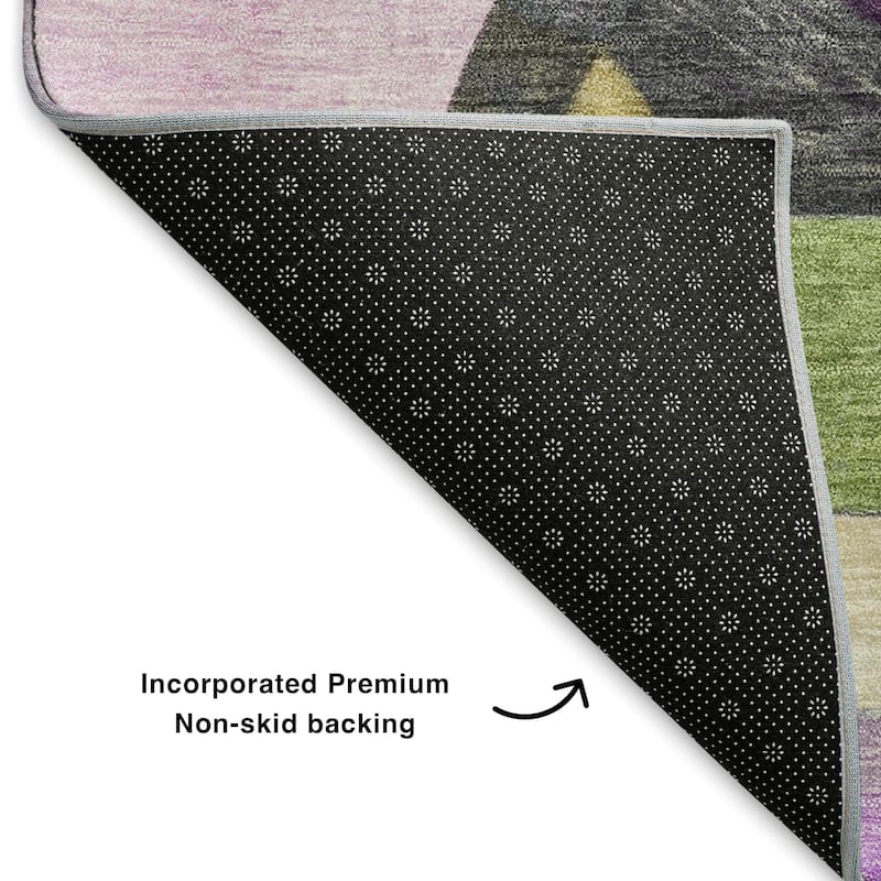 Premium Washable Super Soft Contemporary Mayfield Rug