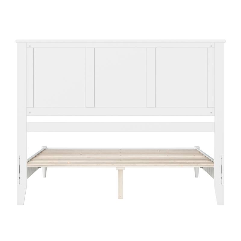 Charlotte Solid Wood Low Profile Platform Bed