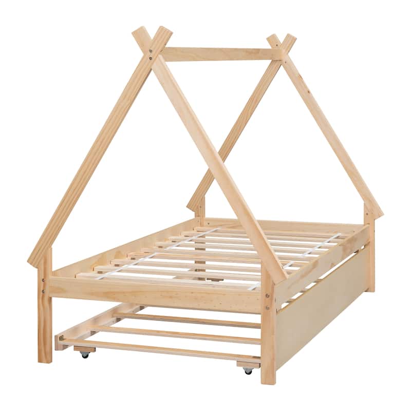 Twin size Tent Floor Bed