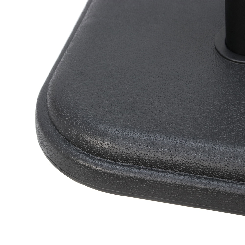 24 lb. Square Patio Umbrella Base - Black - Overstock - 40325336