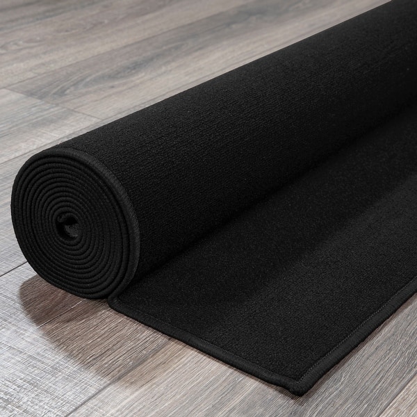 Shop Sweet Home Stores Solid Aisle Hallway Kitchen Non Slip Runner Rug Overstock 29012537