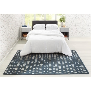 Shop Novogratz By Momeni Delmar Boho Dots Hand Tufted Wool Area Rug On Sale Overstock 15384536 8 X 10 Grey