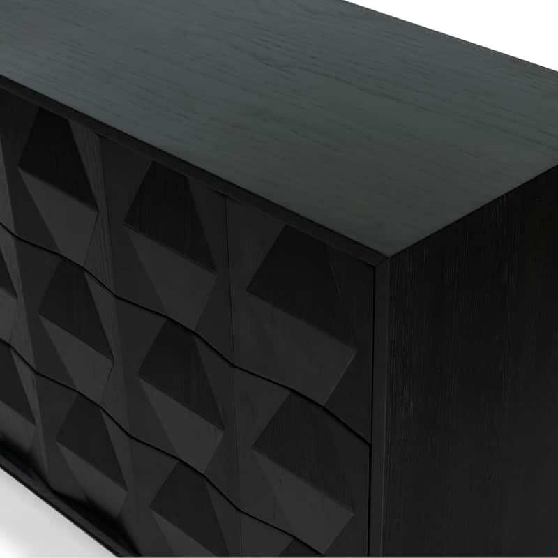 SAFAVIEH Couture Riabelle Wood 6 Drawer Dresser