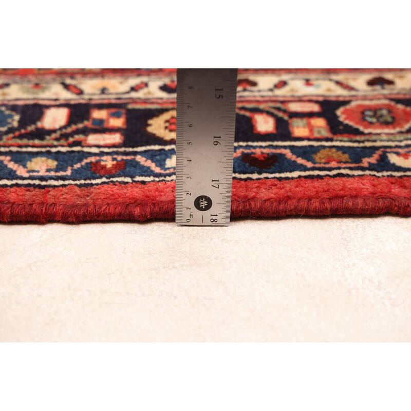 ECARPETGALLERY Hand-knotted Andelz Light Red Wool Rug - 3'5 x 6'5