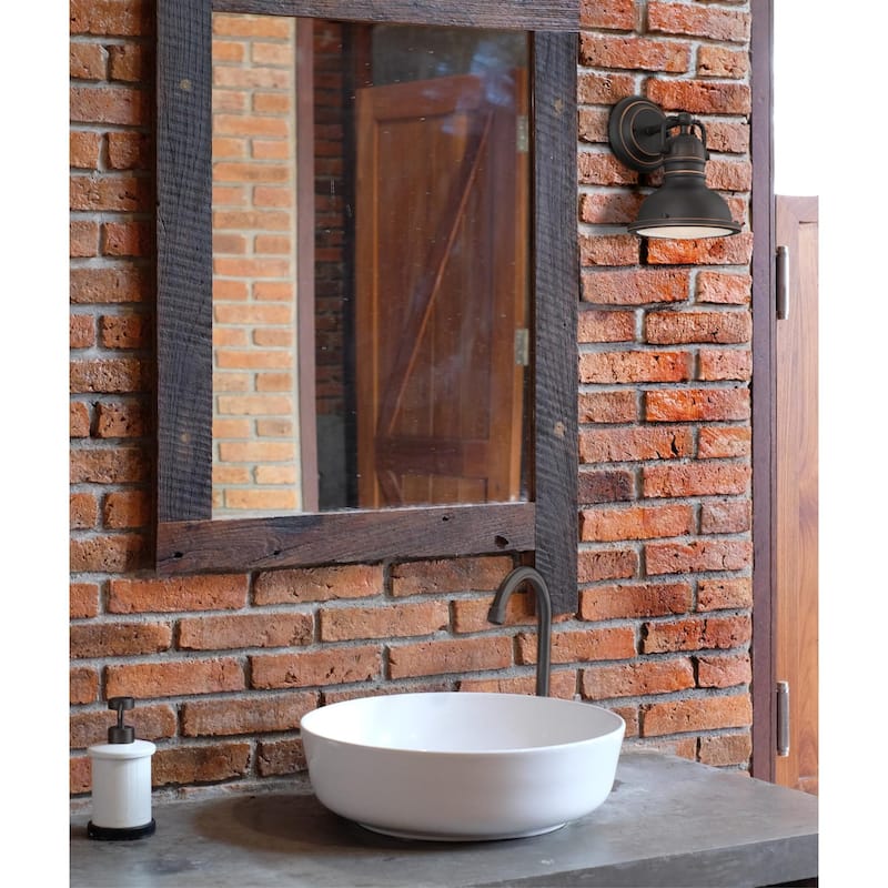 Westinghouse Lighting Boswell One-Light Oil-Rubbed Bronze Indoor Wall Fixture