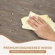 preview thumbnail 10 of 52, Farmhouse Dining Table for 6 People, 70.8-Inch Rectangular Wood Kitchen Table
