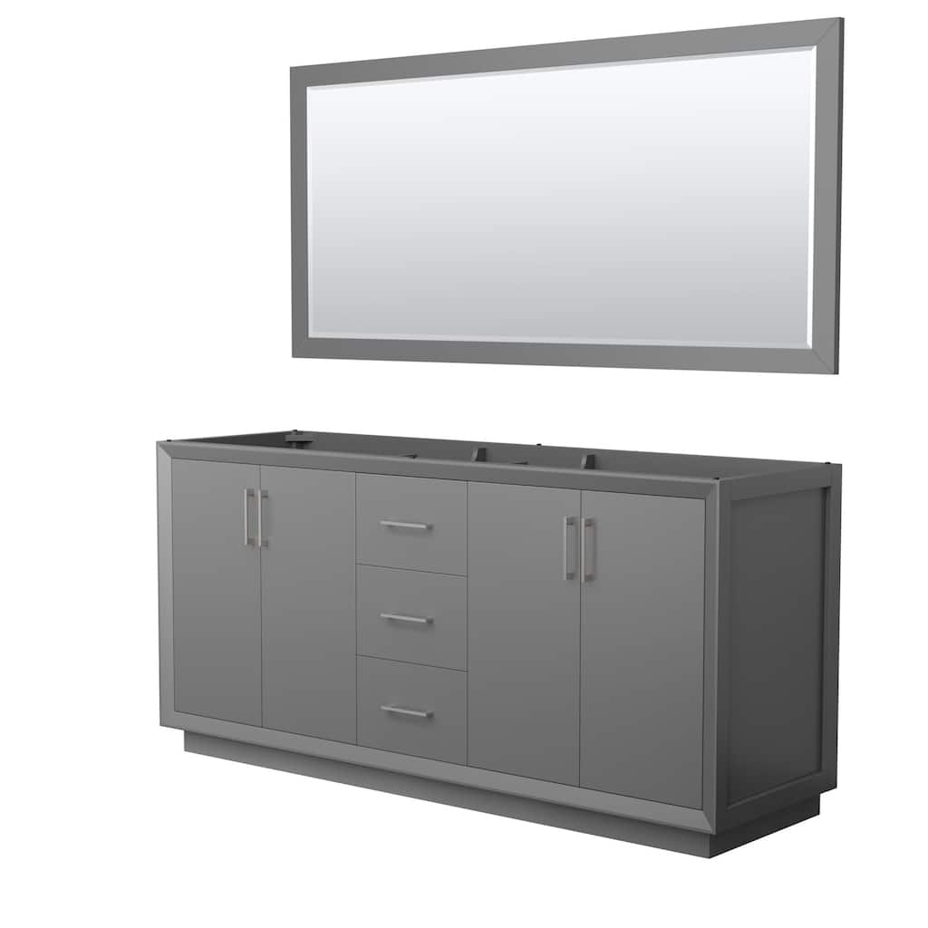 Wyndham Collection WCF414172D-CXSXX-M70 Strada 71" Double Free