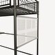 preview thumbnail 10 of 31, Metal Bunk Bed With Desk and LED Lights,Twin Size