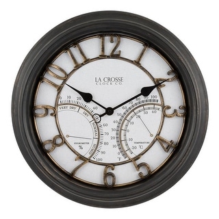 19.7" Indoor/Outdoor Courtyard Wall Clock
