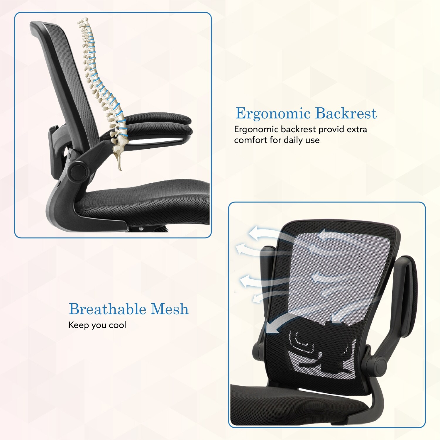 Serena Ergonomic Mesh Drafting Chair Adjustable Breathable Mesh Lumbar Support Ergonomic and Height Adjustable Flip Top Bed Bath Beyond 36197602