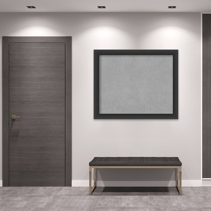 Amanti Art Sloped Black Framed