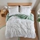 preview thumbnail 85 of 96, Intelligent Design Leena Shaggy Long Fur Comforter Mini Set