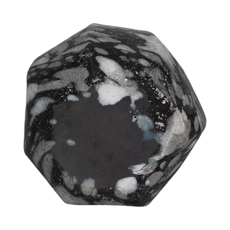 Glass Sculptural Silhouette Vase - Gray