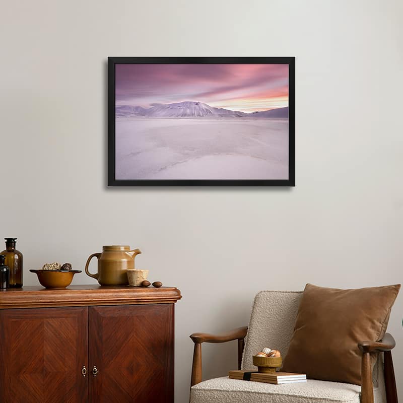 Sibillini National Park - Sunrise Premium Framed Poster by Roberto Marchegiani