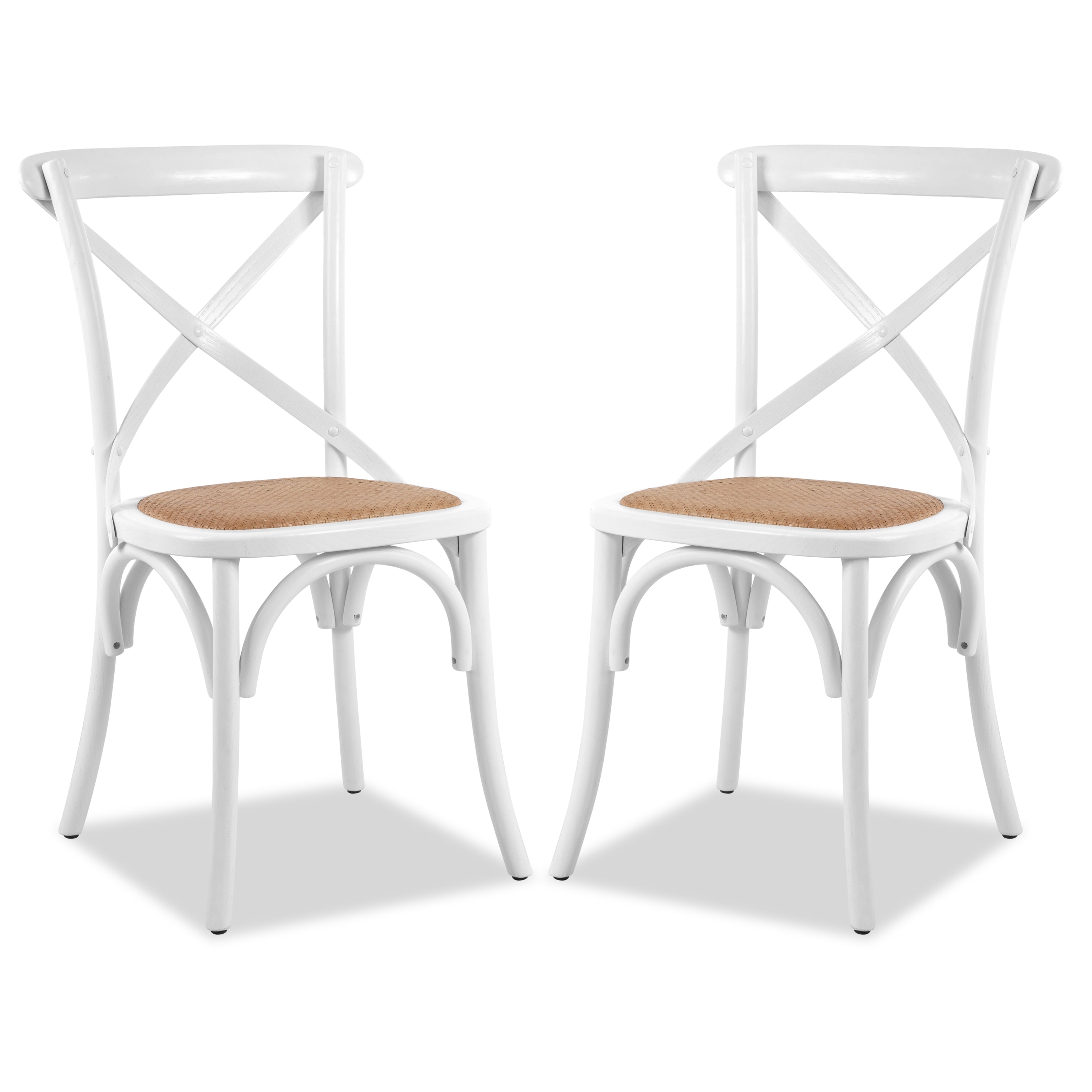 Outdoor cross back 2025 chairs