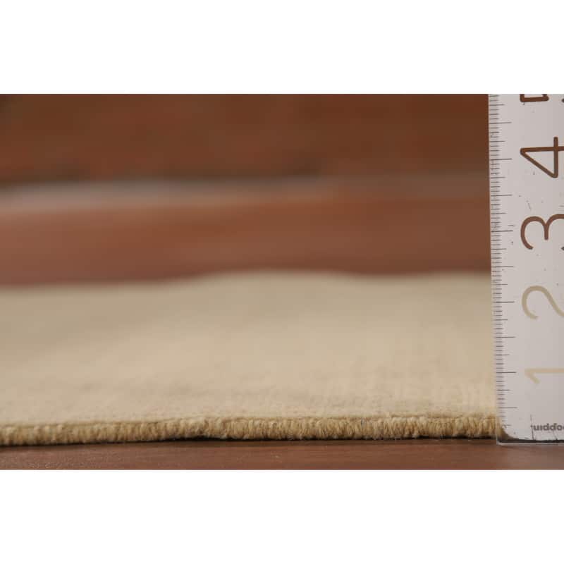 Gabbeh Oriental Foyer Rug Hand-Knotted Wool Carpet - 2'3"x 3'0"