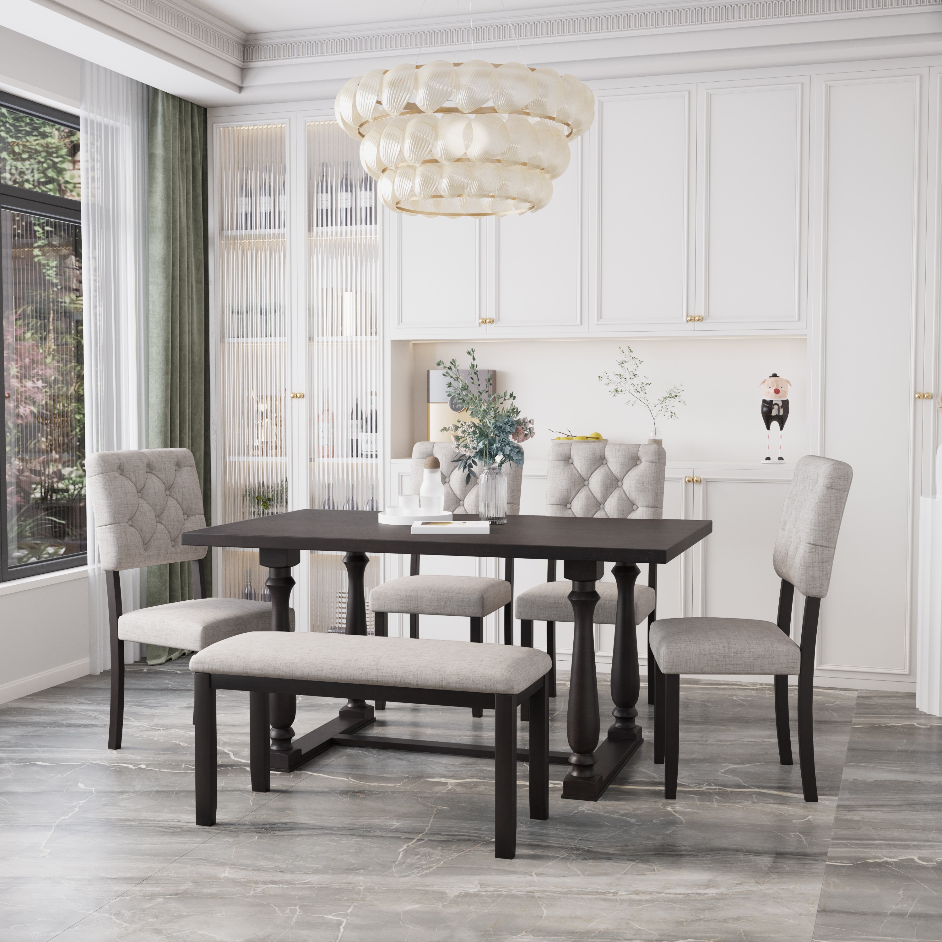 Emmeline 5 piece cheap breakfast nook