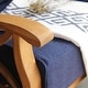 preview thumbnail 6 of 25, Cambridge Casual Lowell Teak Patio Club Chair with Cushion