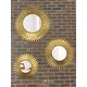 preview thumbnail 5 of 3, Broche Antique Gold 24in Mirror - 24