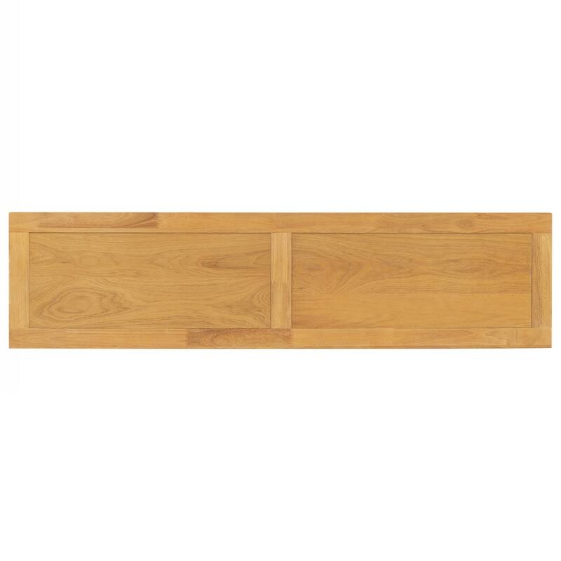 Console Table - Space-Saving Design with Lower Shelf and Four Solid Wood Tapered Legs, Modern Narrow Entryway Table for Entry