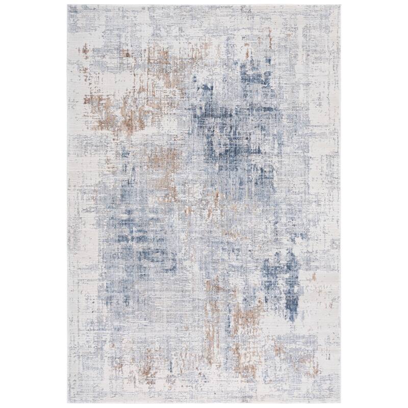 SAFAVIEH Scarlett Viola Transitional Rug - 4' x 6' - Blue/Ivory Beige