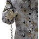 preview thumbnail 12 of 14, Haunted Hill Farm 6-Ft. Tall Motion-Activated Guard Zombie, Premium Halloween Animatronic
