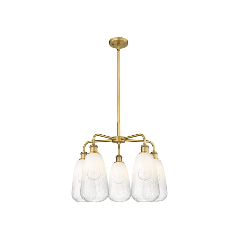 Innovations Lighting Endless Possibilities Ballston - Brookhaven Almond - 5 Light 25" Stem Hung Chandelier