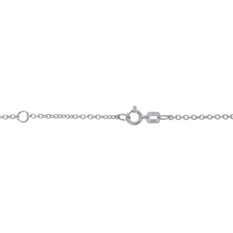 Auriya 14k Gold Bezel-set Sapphire Solitaire Necklace 1/2ctw