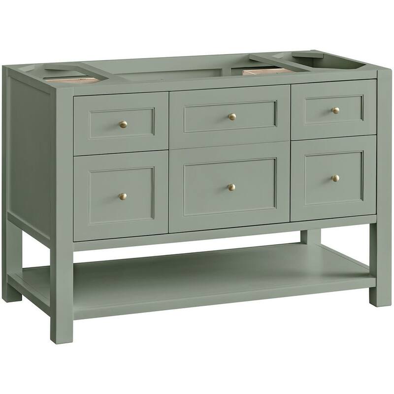 James Martin Vanities 330-V48-M Breckenridge 48" Free Standing Single - Smokey Celadon