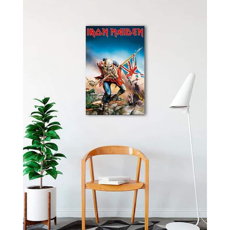 Iron Maiden The Trooper Art Poster - 24 x 36 Inch