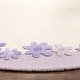 preview thumbnail 11 of 11, SAFAVIEH Handmade Children's Daisy Borders Ivory New Zealand Wool Rug