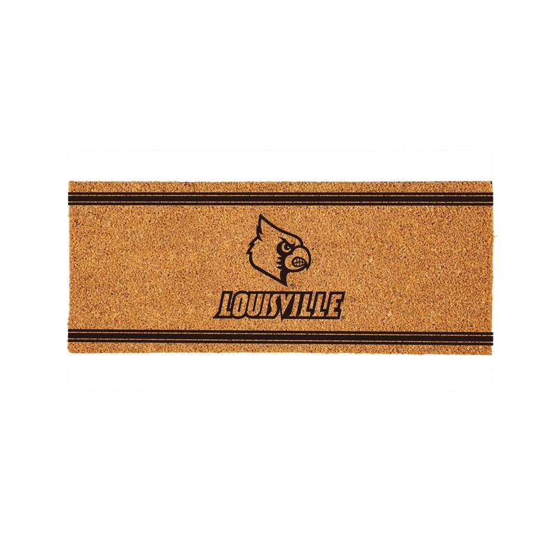 University of Louisville Monochrome Indoor/Outdoor Coir Door Mat