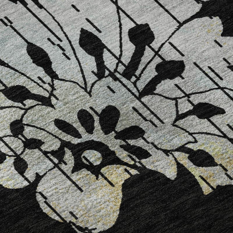 Premium Washable Super Soft Floral Whimsy Mayfield Rug
