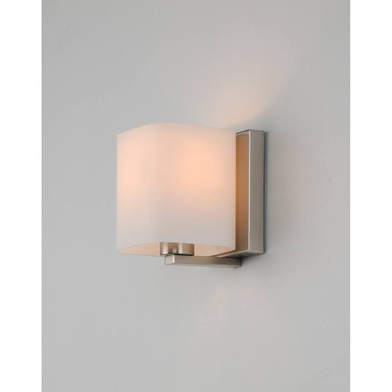 Maxim Wrap Single Light 6" Tall Bathroom Sconce