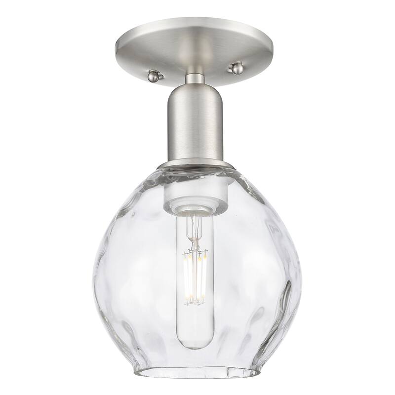 Innovations Lighting Endless Possibilities Arcadia - Waverly - 1 Light 6" Semi-Flush Mount