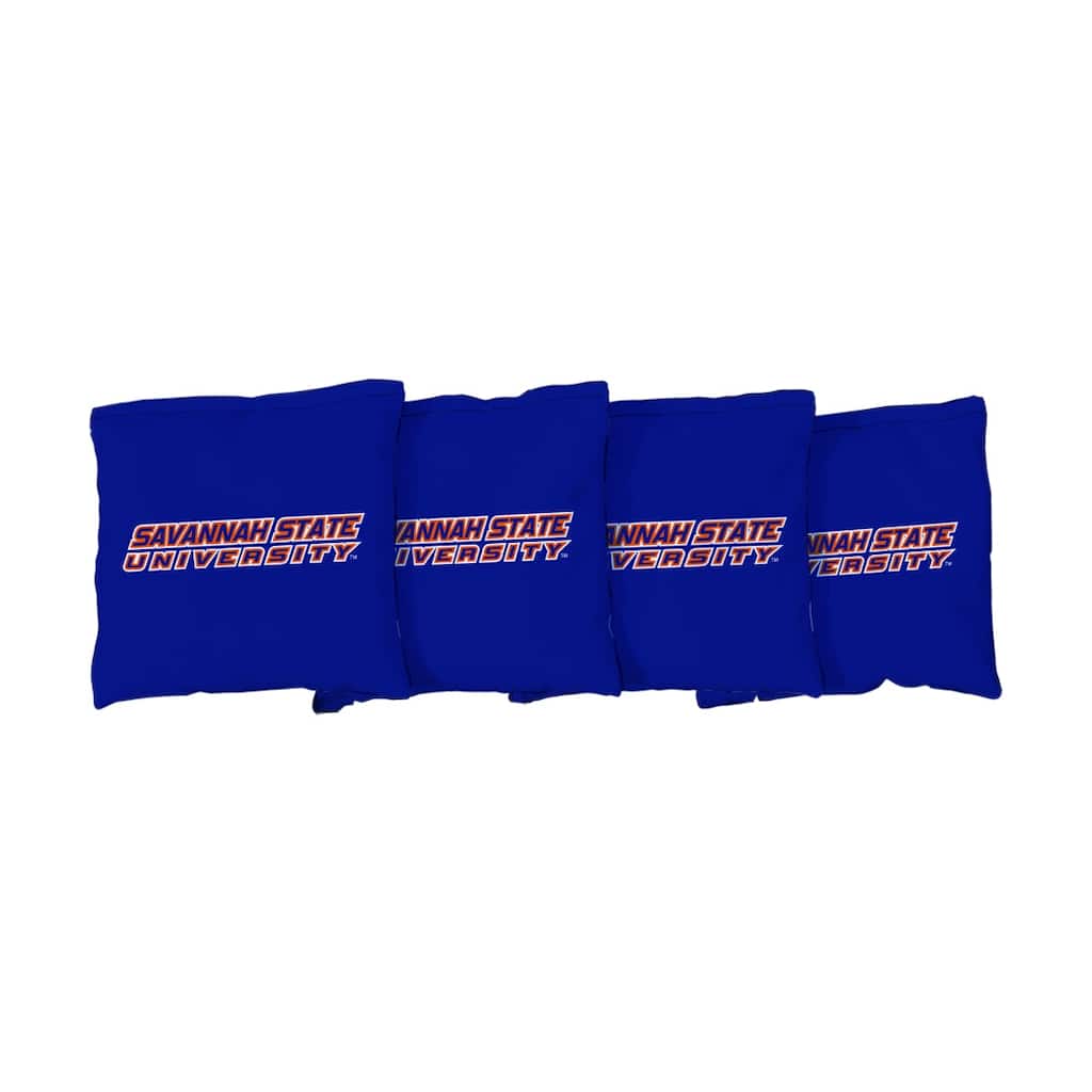 Savannah State Tigers Blue Cornhole Bags
