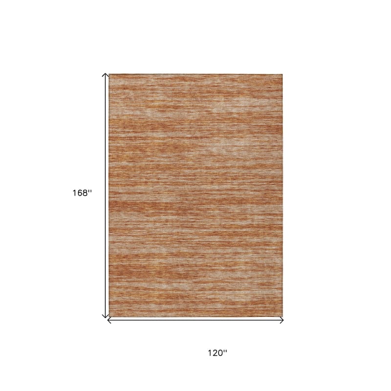 HomeRoots Abstract Modern Rectangle Outdoor Rug