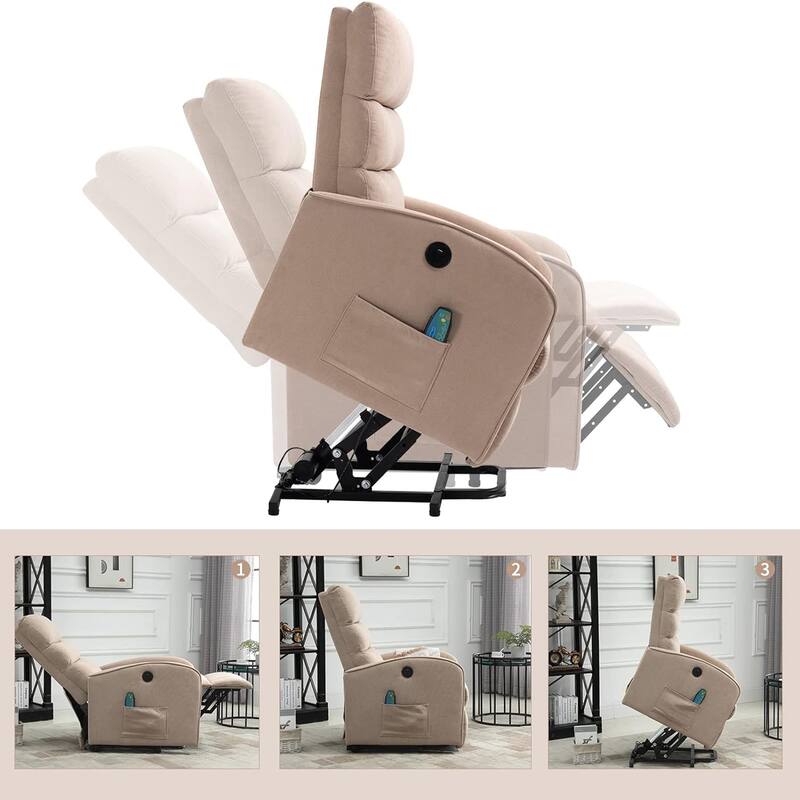 AVAWING Modern Power Lift Massage Chair Electric Recliner