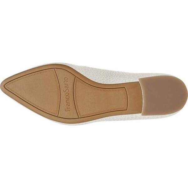 franco sarto studio pointed toe leather loafer