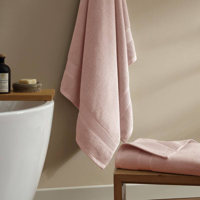 SÖMN 2-Piece Supima Cotton Anti-Microbial Bath Towel Set