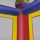 preview thumbnail 2 of 10, Commercial Inflatable Bounce House with Water Slide and Blower