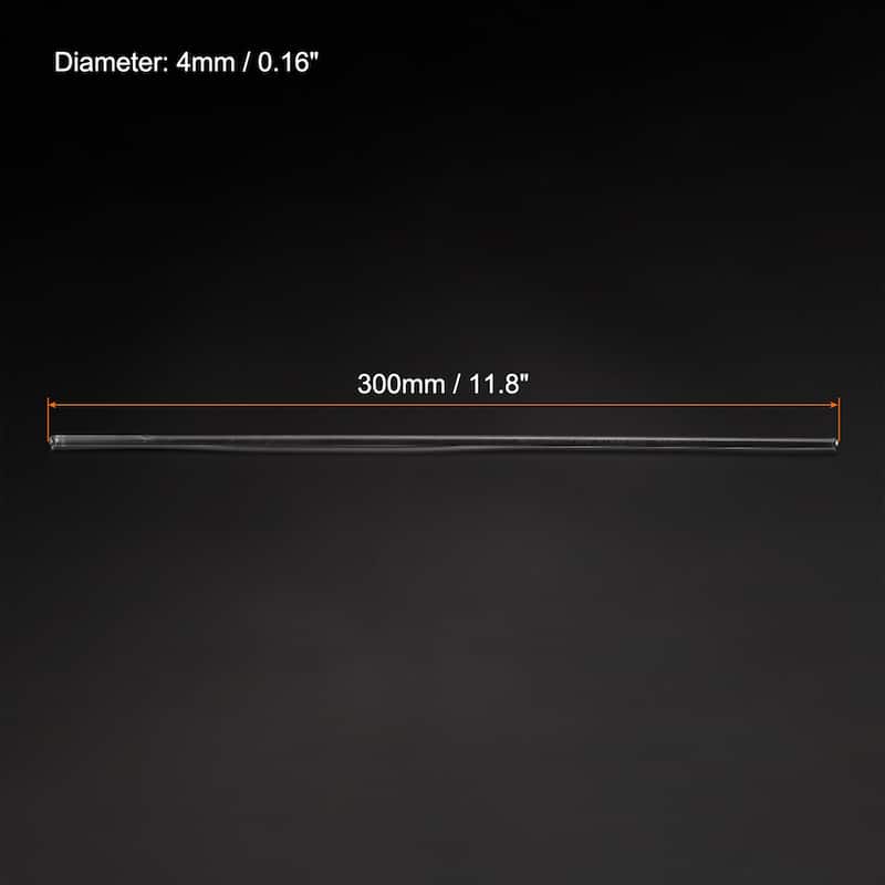 3.3 Borosilicate Glass Stick 4mm Dia Stir Rod Mixing Tools 3Pcs - 11.81"