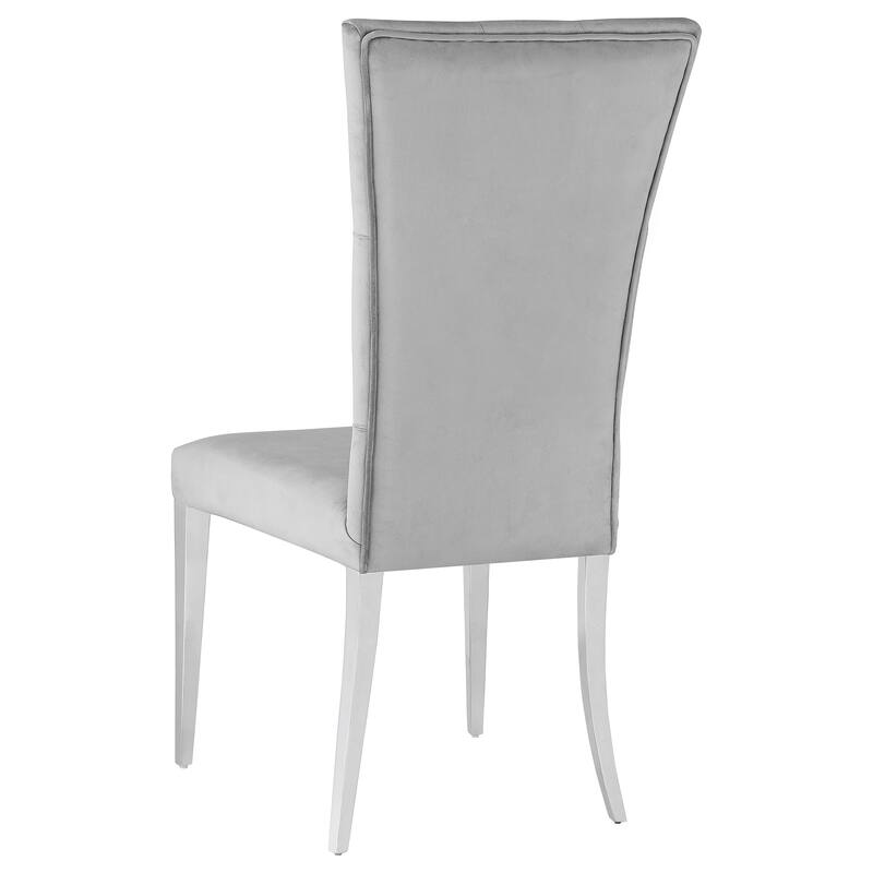 Kerwin Velvet Upholstered Dining Side Chair (Set of 2)
