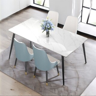 Sintered Stone Dining Table for Kitchen, Living Room - Bed Bath ...