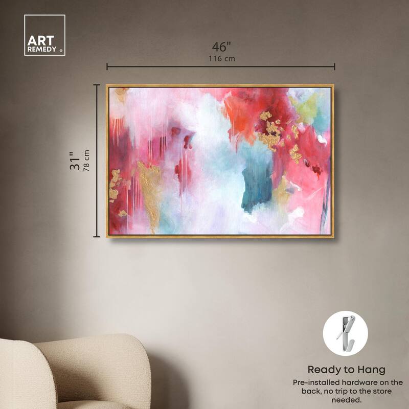 Rolling in Love Canvas by Art Remedy