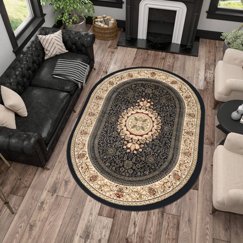 Soho Modern & Contemporary Medallion Indoor Area Rug