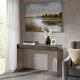 preview thumbnail 9 of 14, Pasargad Home Katya Antique Finish Iron Console Table - W12"XL41.75"XH30"