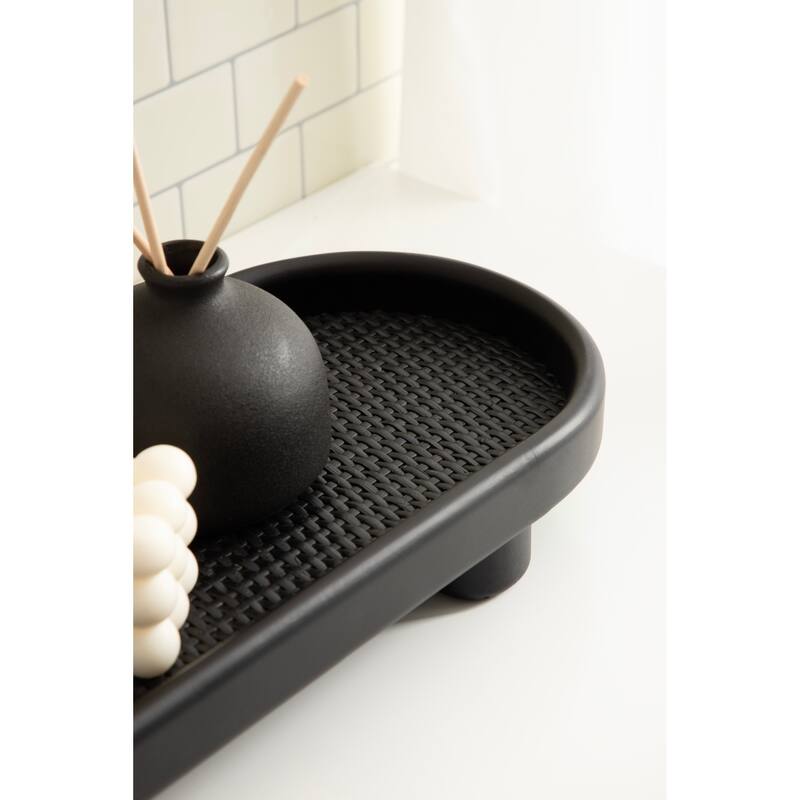 Kate and Laurel Planche Woven Tray